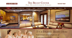 Desktop Screenshot of breastreconstructiondenver.com